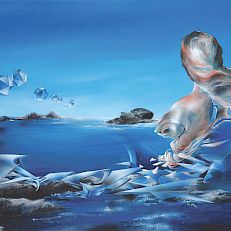 aphrodite’s lateness | 50 x 70 cm