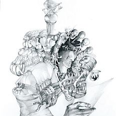 reflection | 100 x 70 cm