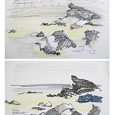 Strandstudie I | je 21 x 29 cm