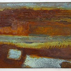 Horizonte I | Oxidation | 30 x 40 cm